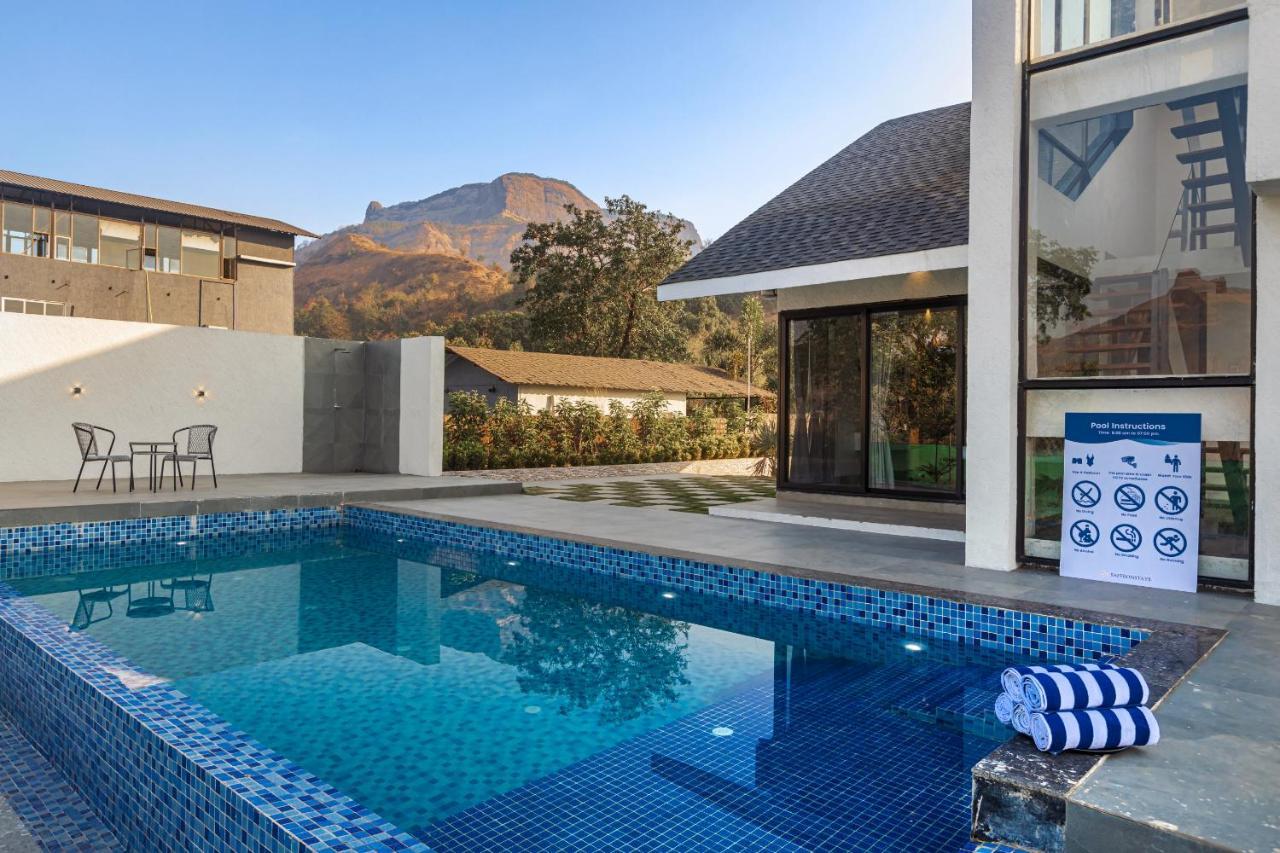Saffronstays Stargazer, Karjat - Luxury Pool Villa With Lake View Εξωτερικό φωτογραφία